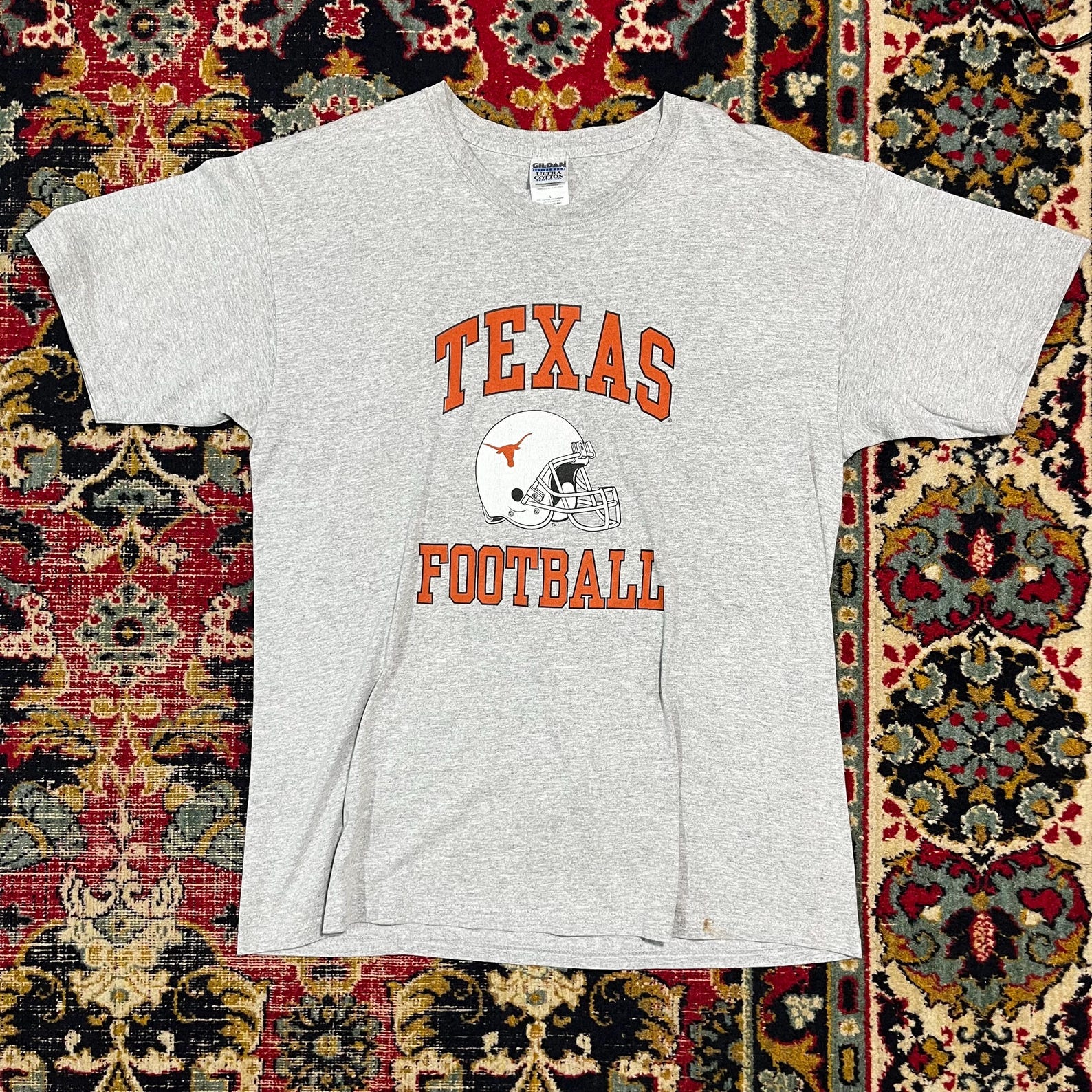 Винтажная футболка по американскому футболу Texas Longhorns NCAA College Размер L 4XL