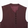 2025 Spring Women's Versatile Round Neck Sleeveless Vest