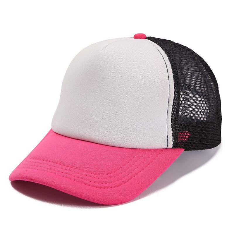 2023 Neue Candy-Farben Mesh Sonnenschutzkappe Baseballkappe für Männer und Frauen