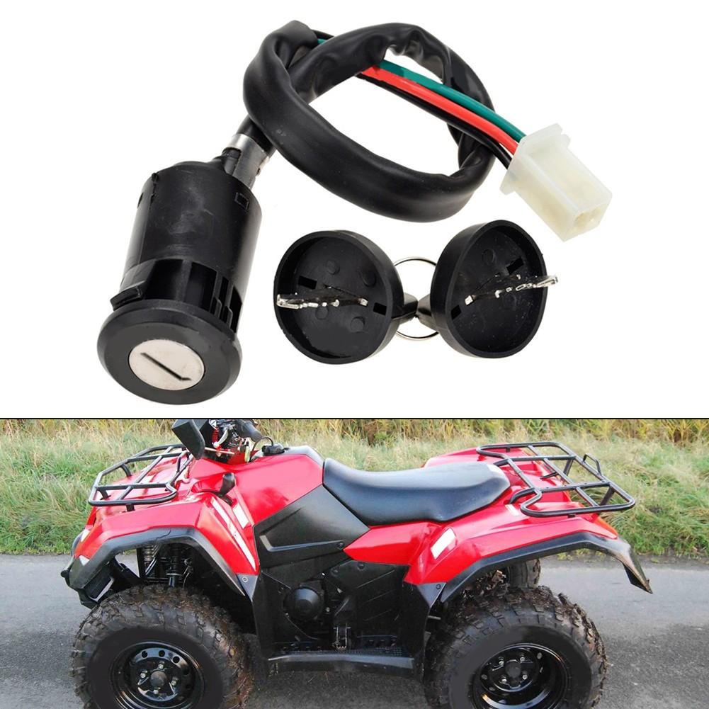 4 Wire Key Ignition Switch For Off-Road Motorbike ATV