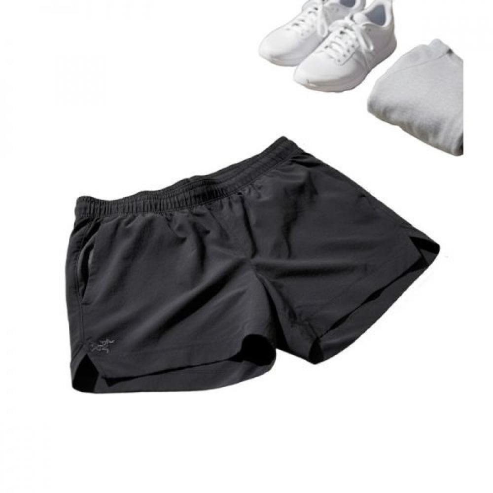 Arcteryx Women S SinSola ShortS 5 Inch apqSw10219blk BLACK/SIZE 2 (before and after 27 inches)