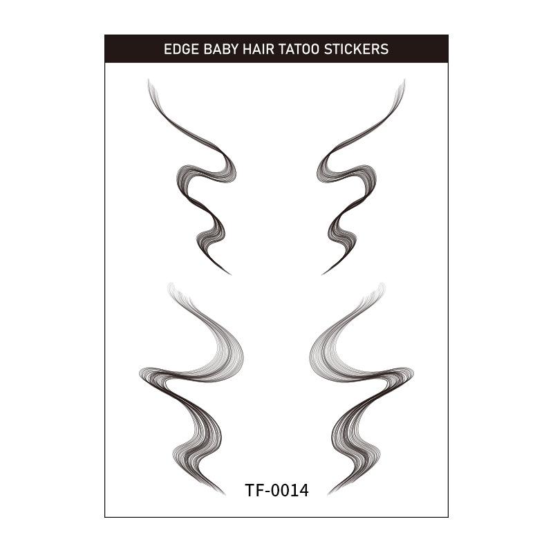 Bangs Sticker Eyebrow Sticker Hair Sticker Hairline Wig Tattoo Sticker Hair Edge Tattoo