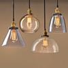 Pendant Ceiling Light Glass Shade Lighting Vintage Hanging Kitchen Room Dining