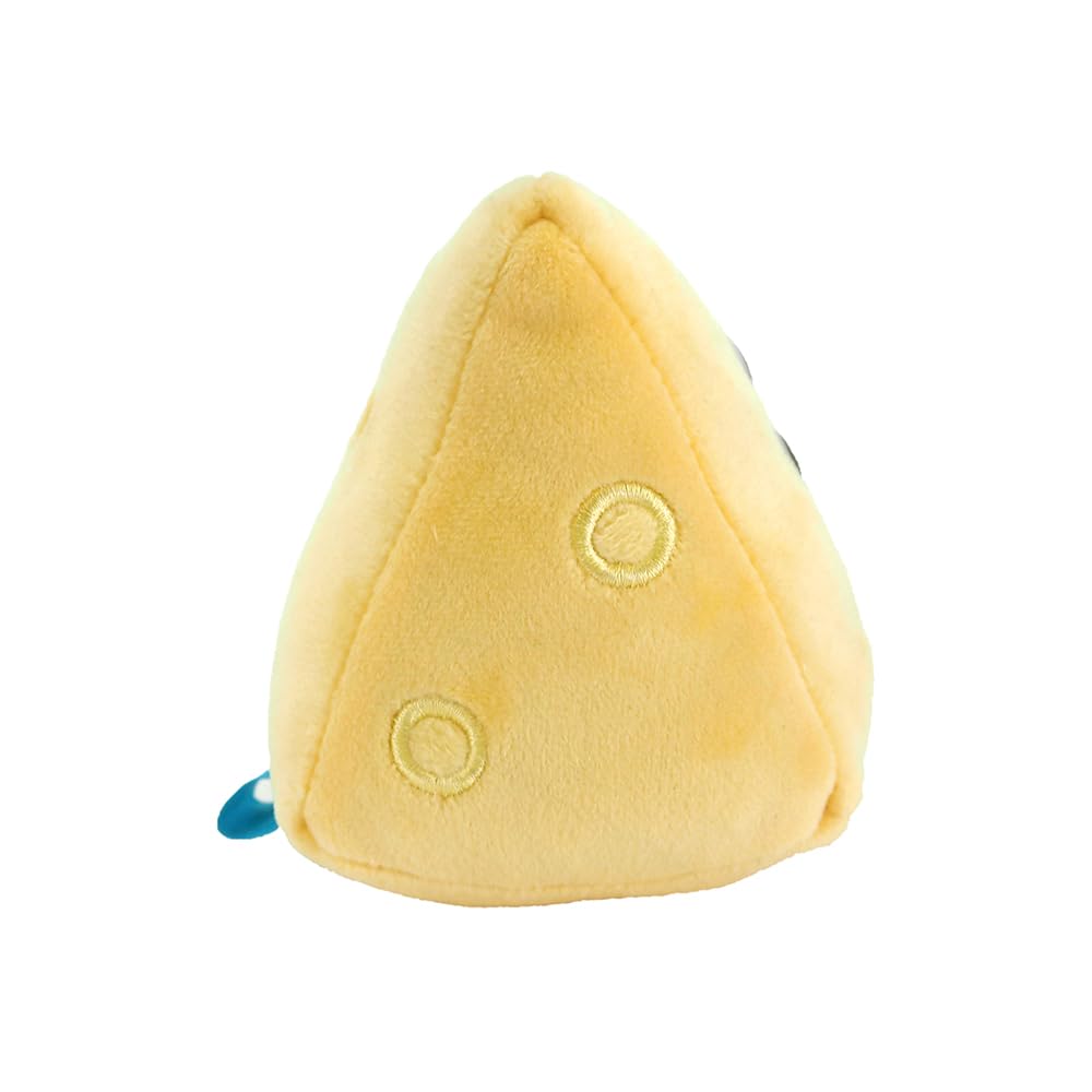 Sunlemon Off Time Plush Toy - Cheese - 10 X 9 X 7 Cm - Food-themed Plush Toy, Snack, Unusual Item - OFF TIME P-9612