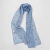 Clover Dot Scarf_Surf Blue