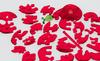 Beverly Apple Crystal Puzzle, 44 Pieces, 9.5 x 17.5 x 4.8 cm, Red, Plastic, 50071