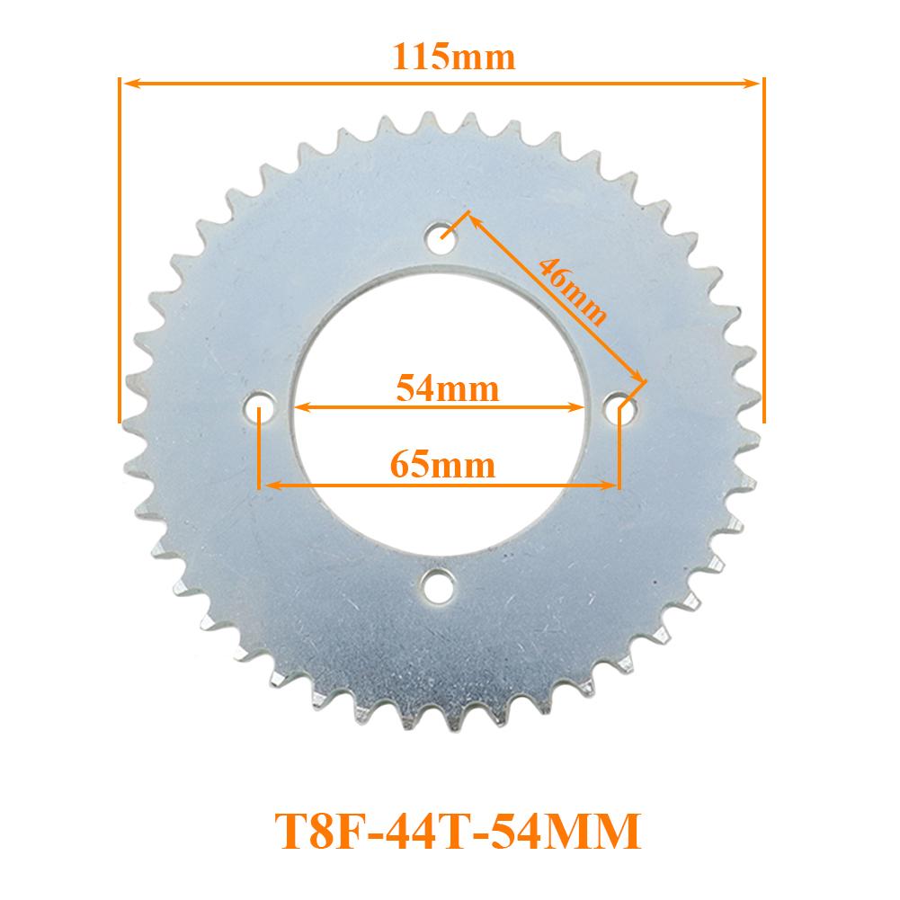 47cc 49cc T8F Kette 35Z 38Z 44Z 54Z 64Z 26MM 29MM 35MM 54MM Zähne Ritzel Kits Für Mini Moto Atv Quad 2-Takt Motor Teile
