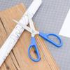 Deli 0603 Schülerschere: Edelstahl, Tragbar, Runde Spitze, Ideal zum Papierschneiden und Basteln