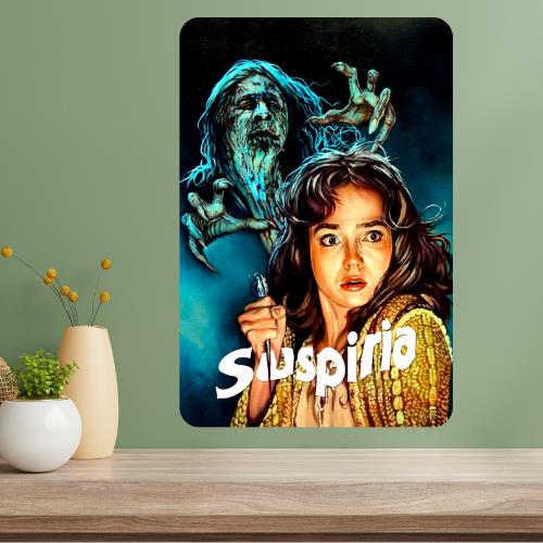 Suspiria Classic Movie Metal Poster Sign 20x30cm(7.8x11.8inch)