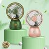 Portable Cooling USB Desktop Mini Fan 3 Speed Personal with 360 Rotation Adjustable Angle for Office Household Traveling
