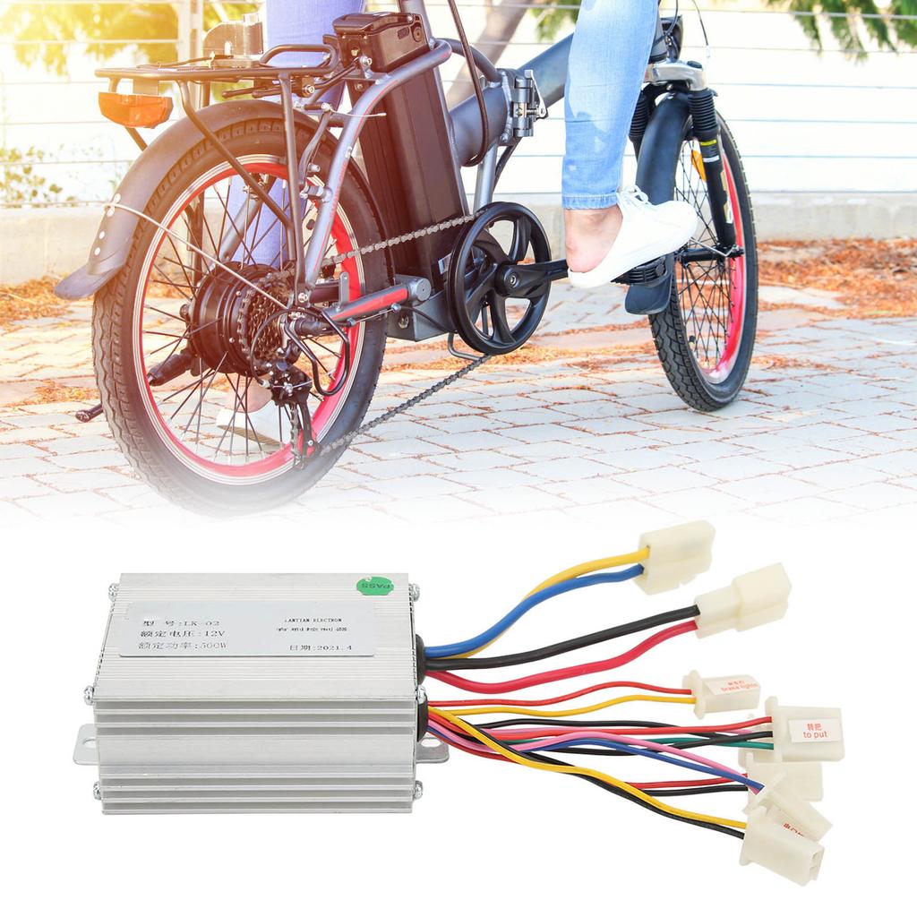 12V 500W Brush Motor Controller Electric Bike Motorcycle Controller Lock and Charging Port Set