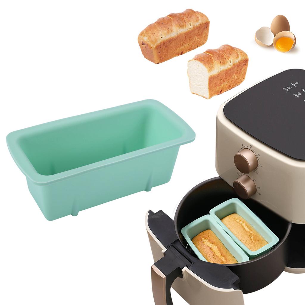 Molde Rectangular de Silicona para Pan de Molde Molde para Pastel Bandeja Grande para Hornear