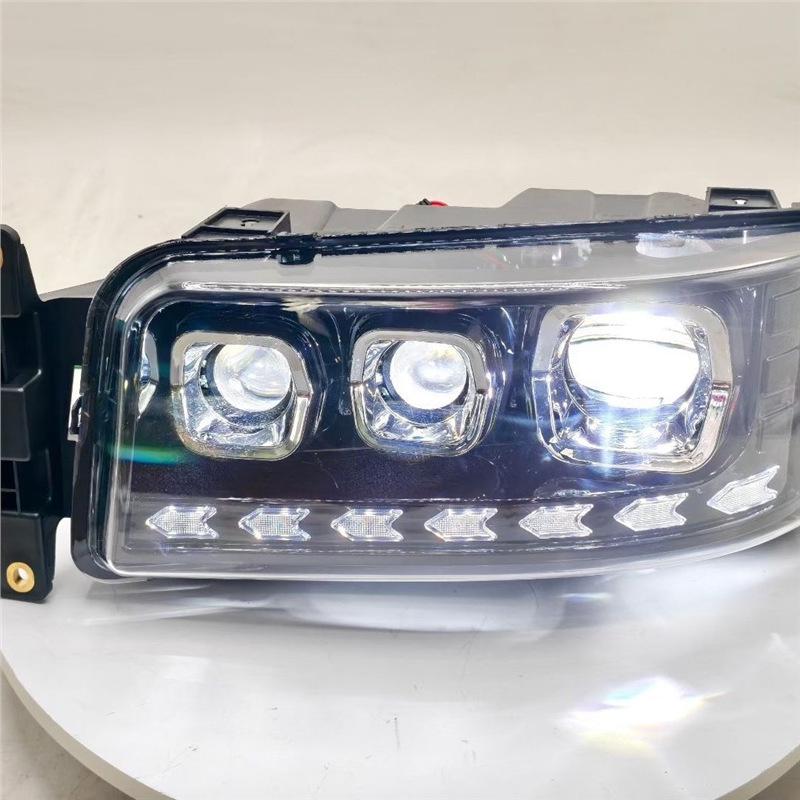 Tri-Lens LED Laser Headlight for Howo TX Shacman Dump Truck G5S/TGA - Super Bright