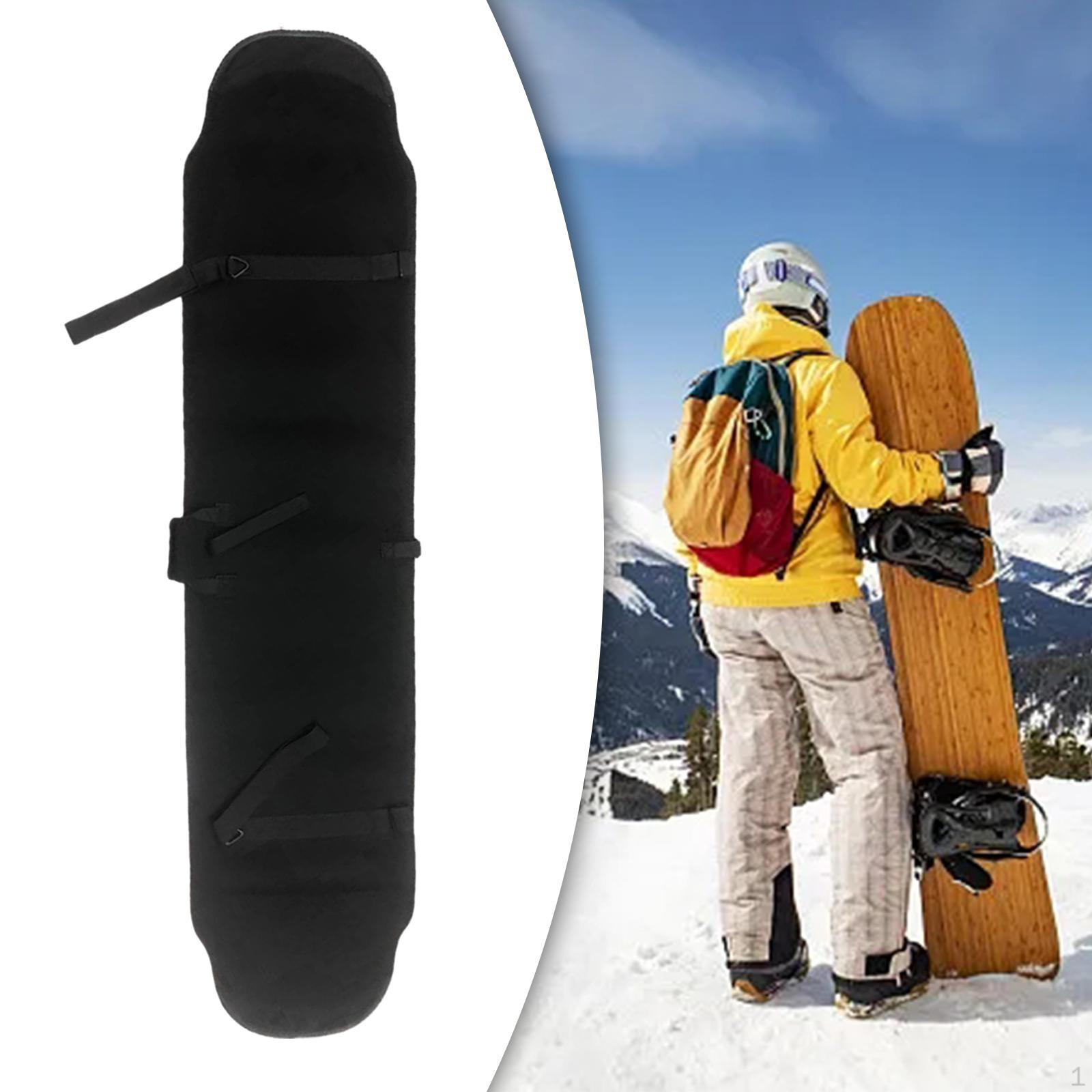 

Snowboard Bag Cover Case Protection Soft Pouch Ski Travel for Skateboarding Outdoor 165CM Round Head
