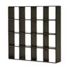 1:12 Dollhouse Display Shelf Rack Wooden Dollhouse Furniture Model Birthday Gift 16 Grid Miniature Furniture Toy for Diorama