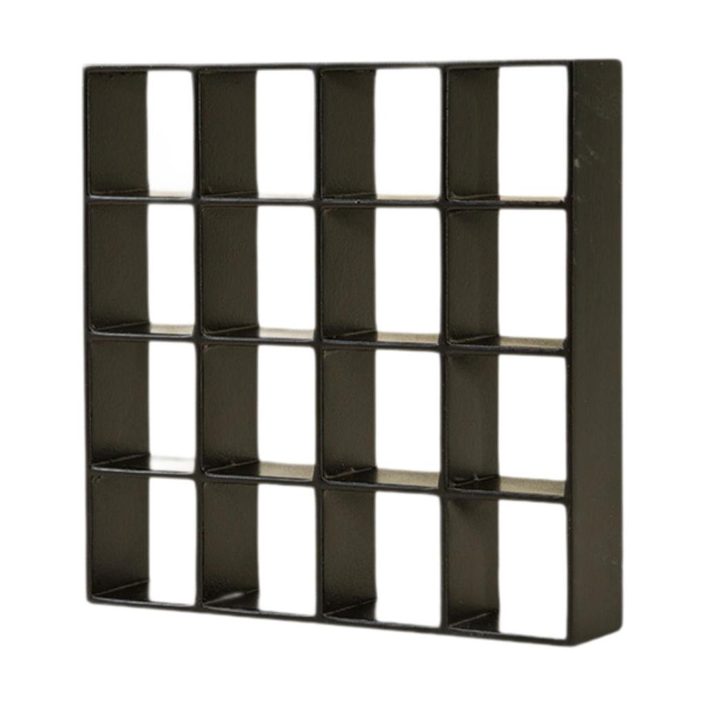 1:12 Dollhouse Display Shelf Rack Wooden Dollhouse Furniture Model Birthday Gift 16 Grid Miniature Furniture Toy for Diorama