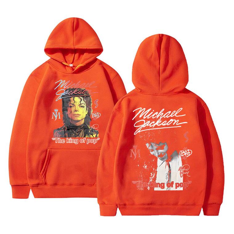 Classic Vintage Michajackson Graphics Hoodie Men Women Hip Hop Punk Rock Sweatshirt Male Gothic Harajuku Oversized Hoodies
