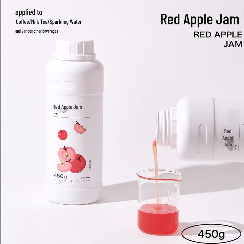 Red Apple Commercial Packaging Bottle