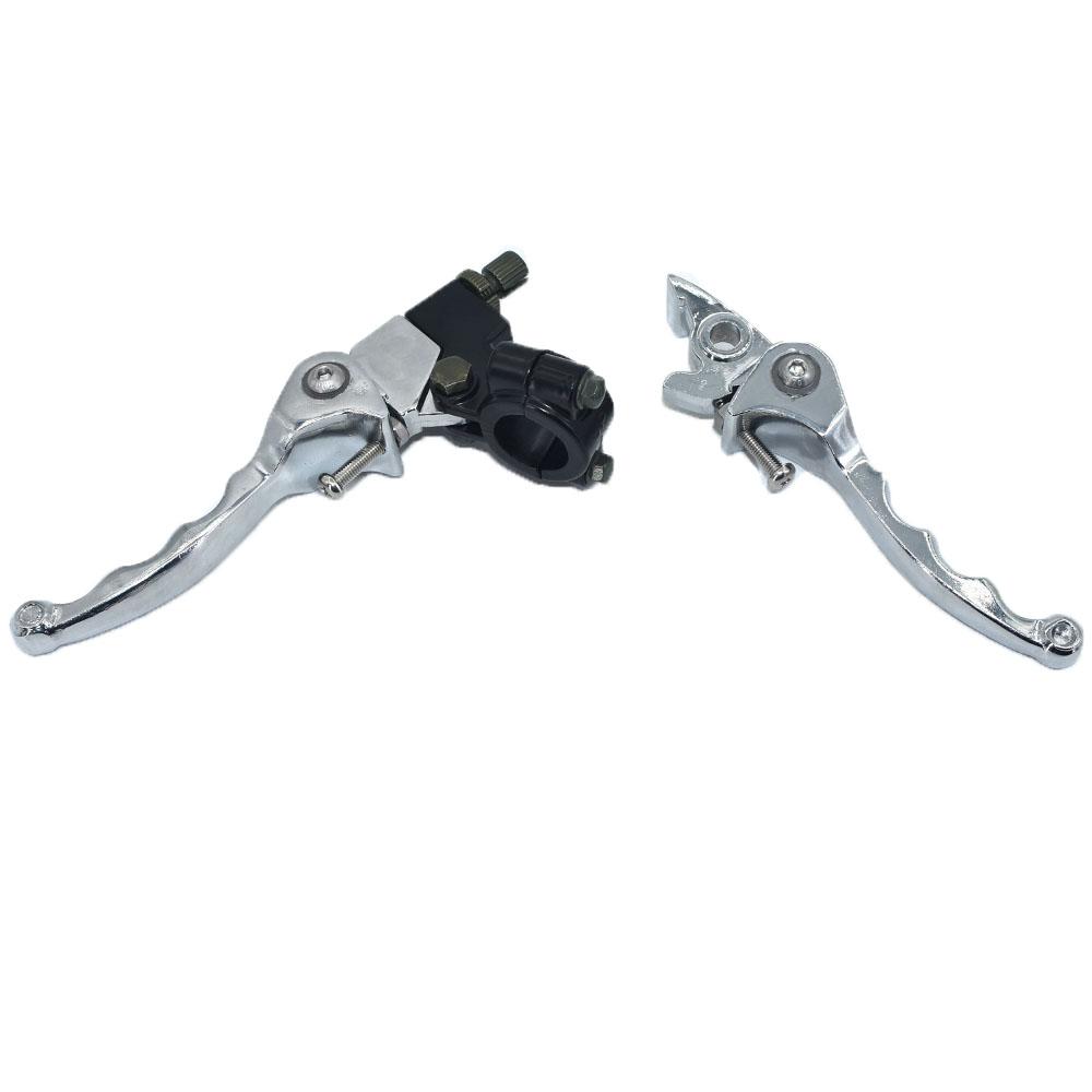 Motorcycle Folding Clutch Brake Lever For 7/8 Inch 22mm Handlebar 110cc 125cc 140cc CRF TTR SSR Xmotos Apollo Pit Dirt Bike