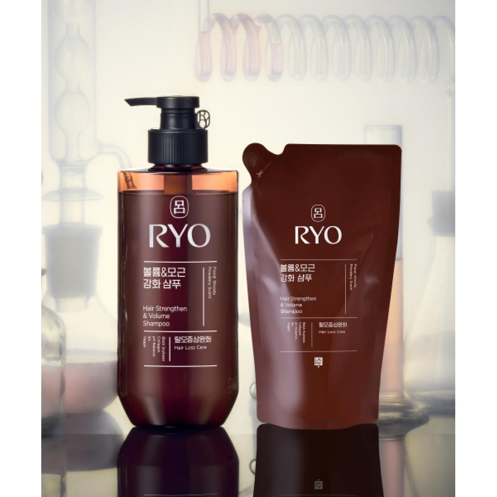 Ryo Kuroyun Volume   Hair Root Strengthening Shampoo 480 Ml Original Product+400 Ml Refill Plan NONE