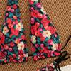 Swimsuit Women's Backless Lace Than Sexy Kini Split Triangle Bikini Babes