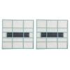 Indoor Dustproof Net for Midea Air Conditioners Pack of 2 Filter Accessories To Safeguard Against Dust and Enhance Performance