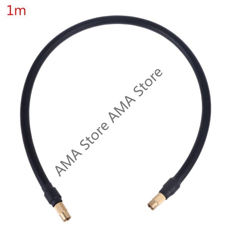 X7JF Flexible Hose Connector for Air Compressor Tire Inflation Tube Cycling Equipment Tire Inflator Extension Tube