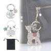 Meine Schwester Edelstahl Schlüsselanhänger Anhänger Nachdenkliches Freundschaftsgeschenk für alle Anlässe