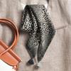 Retro literary and artistic lace cotton and linen small square scarf silk scarf women's spring, autumn and winter small scarf spring and autumn velvet