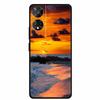 For TCL 50 5G Case Original Soft Silicone TPU Phone Cases Back Cover For TCL 50 XE 5G 50XE Fashion Planet New Coque Black Bumper