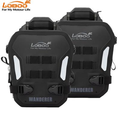 Loboo Wanderer Inflatable Waterproof Saddlebags 6L (For) (10.4.14003.001.01)