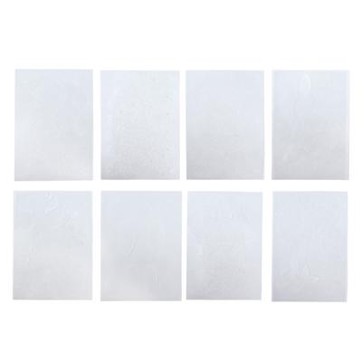 8pcs Heat Shrink Paper for Kids Double Sided High Transparency BOPS DIY Shrink Plastic Sheets for