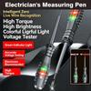 Multifunctional Electrician Test Screwdriver AC Non-contact Induction Test Pen Voltage Tester 70-600V Red Green Induction Lights