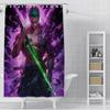Shower Anime For L-Luffys Curtain Waterproof Polyester Fabric Paint Colorful Bath Curtains Home Bathroom Decor Curtain With Hook