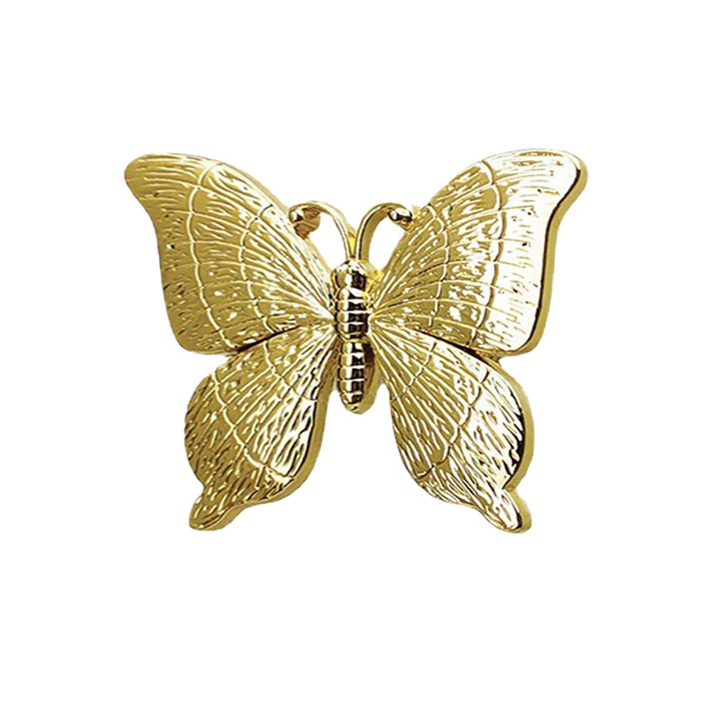 1pcs Butterfly Shape Zinc Alloy Furniture Handle Door Cabinets Knobs For Children Room Cabinets Drawers Door Decoration