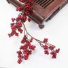 Rattan Christmas Berry Artificial Red Berries String Reuseable New Year