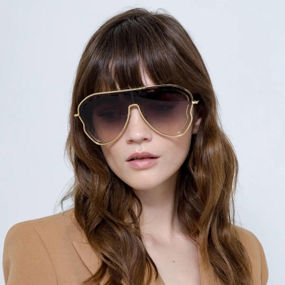 Hollow Pilot Sunglasses Y2K Anti-UV Glasses Classic Women Sunglasses  Gift