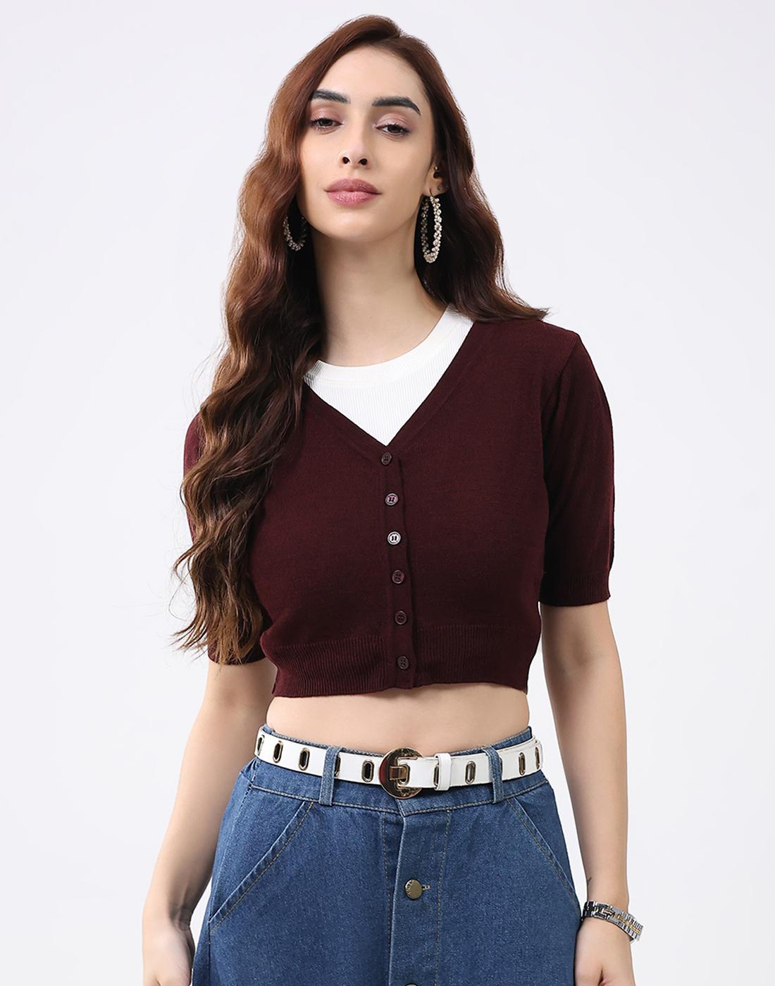 

Monte Carlo Women s Regular Fit Blouse 2XL винный