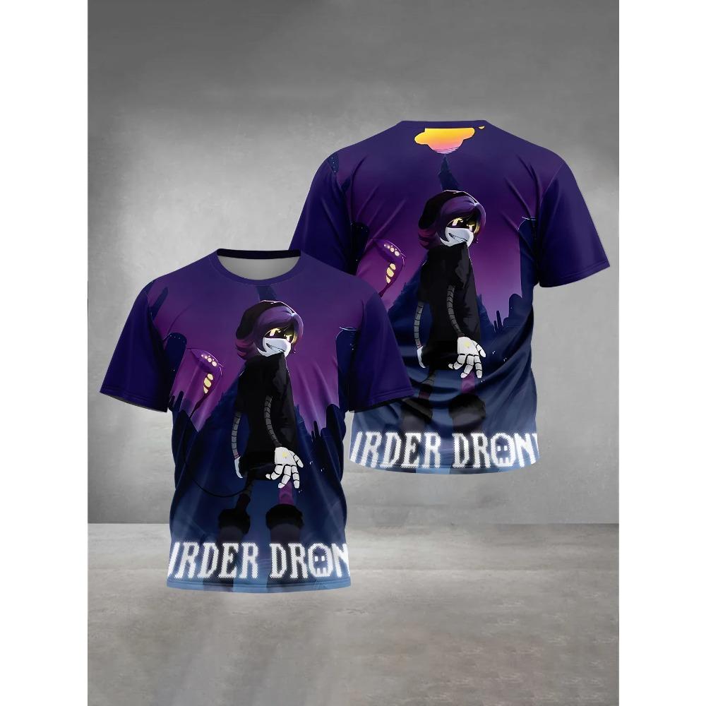 3D Print Baby Anime M-Murder D-Drones Clothing 5 to 14 Years Male Outdoor Clothes for Children Boy Girl Child T-Shirt Top Shirts