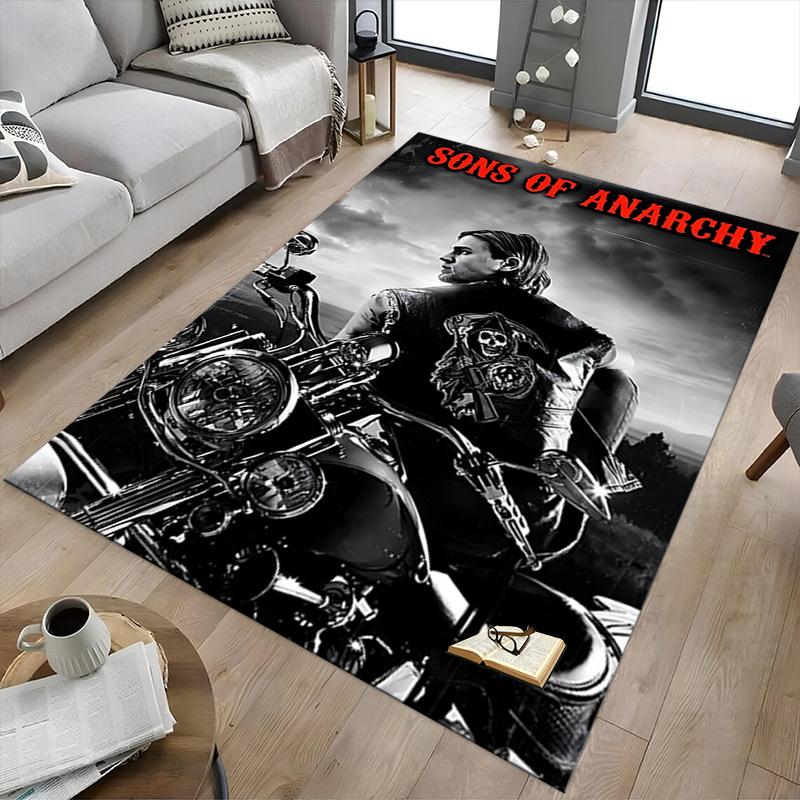 1pc SONS OF ANARCHY REAPER Carpet, Office Rug Outdoor Mat Home Decor Area Carpet Festival