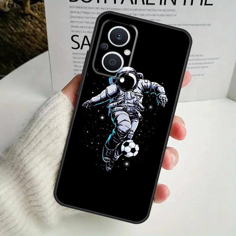 Astronaut Star Space Phone Case For OPPO Reno 8T 14F 13 F 12 11 10 14 Pro 7 8 Lite OPPO Find X8 X6 X5 X9 Pro Cover