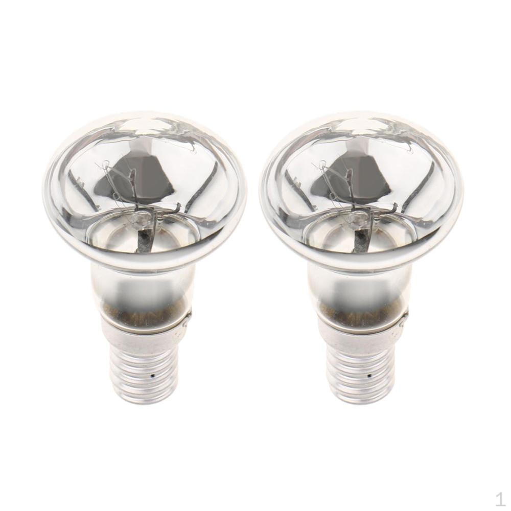 

2x R39 E14 30W Lamp Reflector Small Screw SES
