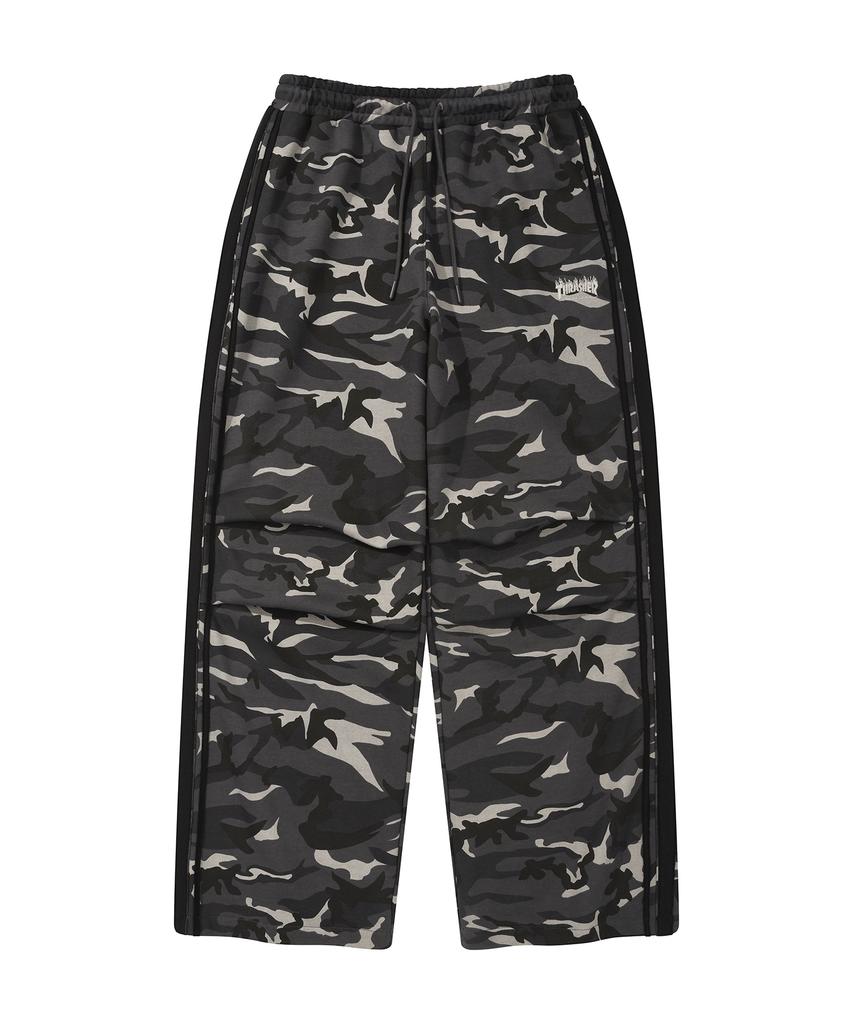 Treasure Flame Washed Track Sweatpants Camo