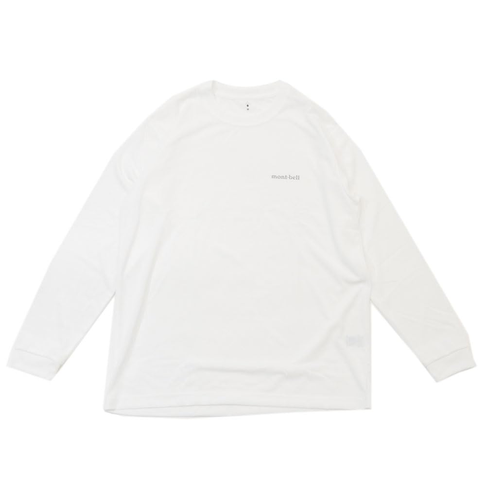 

Мужская футболка с длинным рукавом Montbell WIC.L/S T, 1114688, Белый (WT), Размер XL