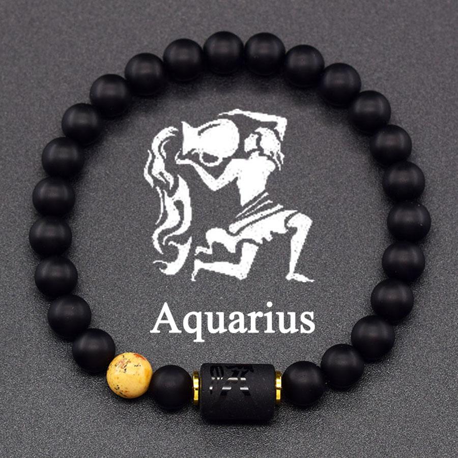 12 Sterrenbeeld Armband Heren Constellatie Armband voor Mannen Ram Maagd Leeuw Weegschaal Bedel Bangle Dames Vriendschap Sieraden om de Hand