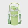 316 Stainless Steel Sports Thermos with Strap & Double Straw for Girls