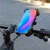 Phone Holder for Bike or Motocycels Automatic Locking Anti-Shock Bicycle Mobile Phone Holder Thickened Non-Slip Bracket