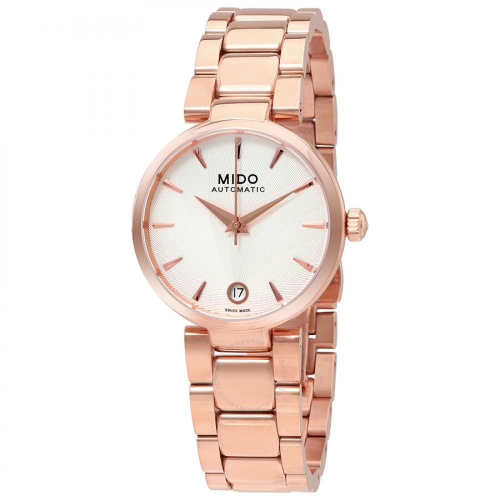 Mido Baroncelli Ii Automatic Ladies Watch M022.207.33.031.10 M0222073303110