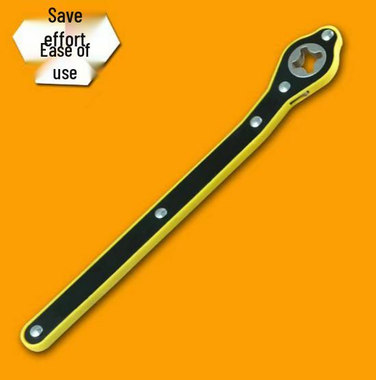 Cric idraulico compatto per auto con chiave a risparmio di manodopera