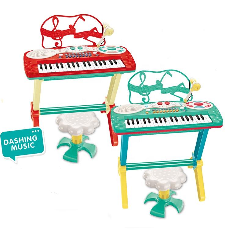 Electric Toy Musical Keyboard USB Charger Plastic Wholesale Musical Instruments